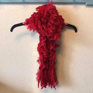 Red scarf